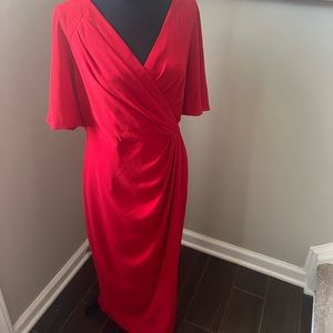 Maggie London 10 Red Dress
